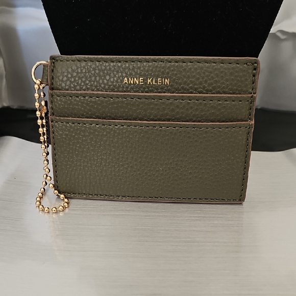 Anne Klein Green Card Holder - Picture 1 of 3
